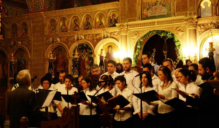 Χριστουγεννιάτικοι ύμνοι στον Άγιο Διονύσιο
