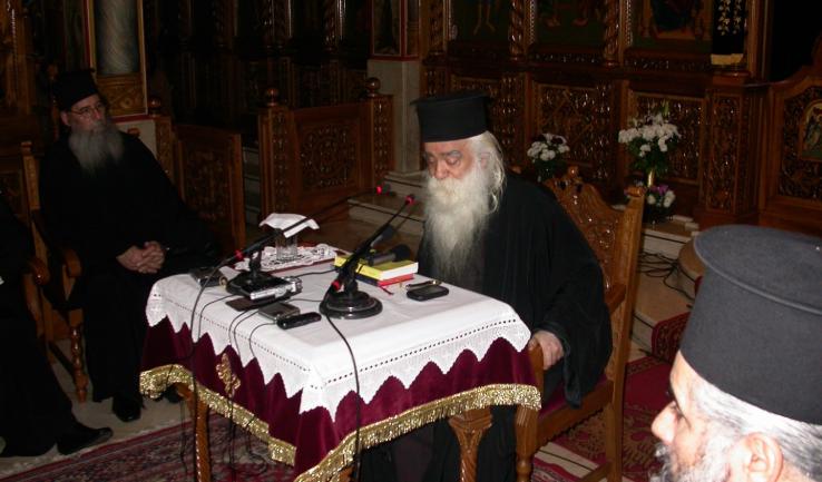 «Χριστός επί γης υψώθητε» από τον π. Ανανία Κουστένη