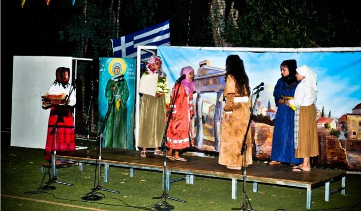 Φωτογραφικά στιγμιότυπα από την εορτή λήξεως των κατασκηνώσεων κοριτσιών