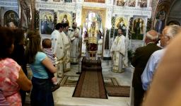 Εορτασμός της Αναλήψεως στις Μυροφόρες