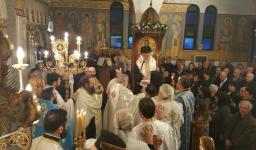 Από την πανήγυρη του Ευαγγελισμού της Θεοτόκου στα Άνω Λιόσια
