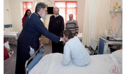 Επίσκεψη στο Νοσοκομείο «Άγιοι Ανάργυροι»