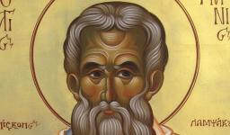 Αγρυπνία Αγ. Παρθενίου Επισκόπου Λαμψάκου στην Αγ. Βαρβάρα Ιλίου