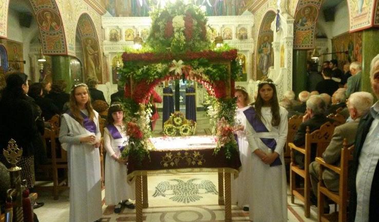 Το Πάσχα στον Ι.Ν. Αγ. Μυροφόρων και Νικοδήμου στην Ανάκασα