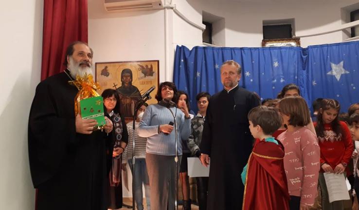 Η χριστουγεννιάτικη γιορτή στην ενορία των Μυροφόρων
