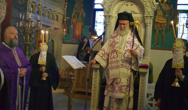 Θεία Λειτουργία των Προηγιασμένων στον Αγ. Διονύσιο Αχαρνών