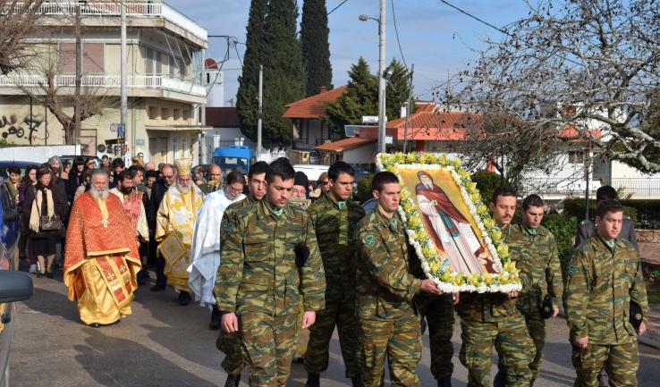 Στον ιστορικό ναό του Αυλώνα