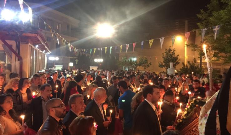 Ανάσταση στην Κοίμηση Θεοτόκου Αχαρνών