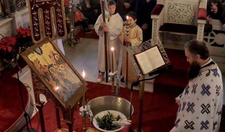 Θεοφάνεια στον Ι.Ν. Αγ. Διονυσίου Αχαρνών
