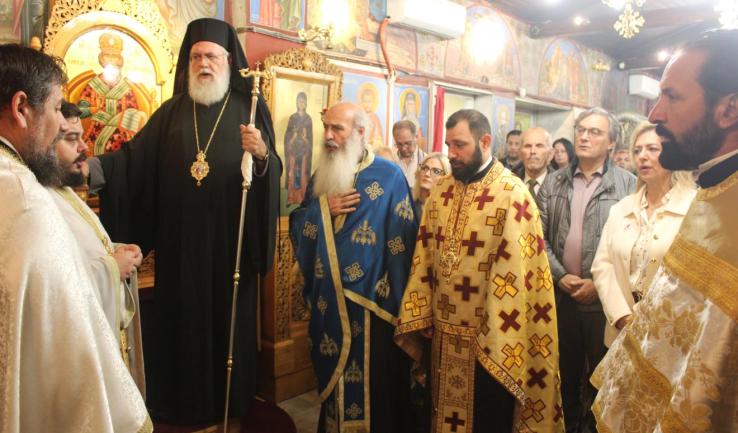 Εσπερινός στον Άγιο Δημήτριο Αχαρνών